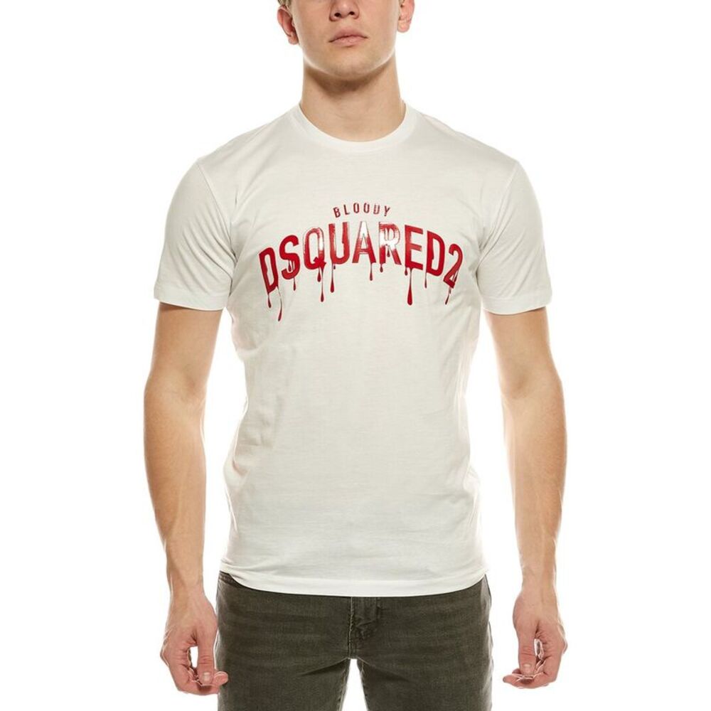 Dsquared2 Mens  T-Shirt, White
